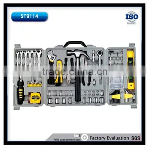 160pcs Wrench Combination Socket Tool Kit,Multifunction Hand Tool Set in Folding Case thumbnail-2