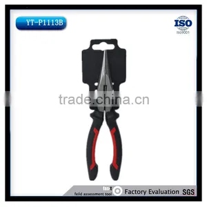 7" PVC Plastic Handle Long Nose Plier thumbnail-1