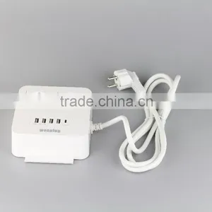 New Arrival CE VDE Approved 2 Schuko Type Charging Outlets With Phone Holder Suitable for Home/office thumbnail-1