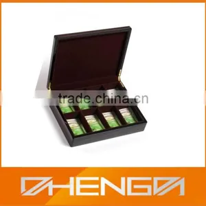 Custom Wooden Tea Chest With Your Brand Name thumbnail-1