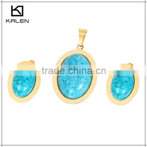 Guangzhou Market China Supplier Natural Fashion Jade 22k Indian Gold Plated Jewelry thumbnail-1