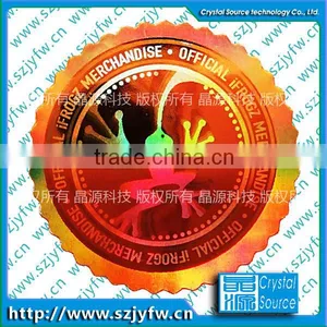 Supply Custom 3D Hologram Sticker Hologram Stickers Label Hologram Sticker Printing thumbnail-2