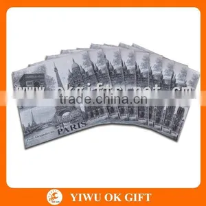 Paris Eiffel Tower Printed Dinner Napkin for Event or Party thumbnail-1