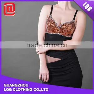 Sexy Handmade Bling Sequined Hot Adult Transparent Dress thumbnail-2