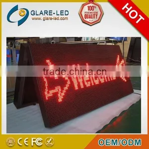P10 Red Led Programmable Scrolling Sign thumbnail-1