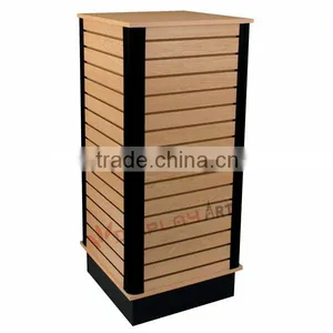 MDF Slatwall Cube Unit Island Rack of Display Fixtures thumbnail-5