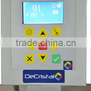 Decristal Multi-head Automatic Ultrosonic Rhinestone Hotfix Machine on T-shirt thumbnail-6