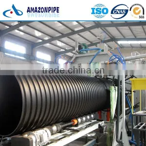 Drainage HDPE Steel Belt Corrugated Pipe HDPE Pipe thumbnail-1