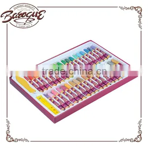 Hot Sale Fancy Mini Kids Wax Crayon Set 36 Colors, Custom Multi Color Stackable Wax Crayon for Kids thumbnail-1