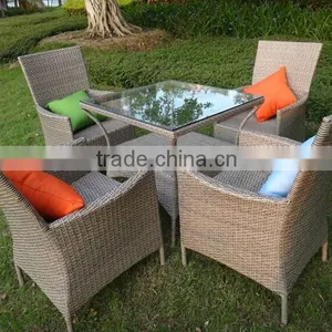 Patio Cafe Bistro Table and Chair Set/ Tea Table and Chair Set thumbnail-4