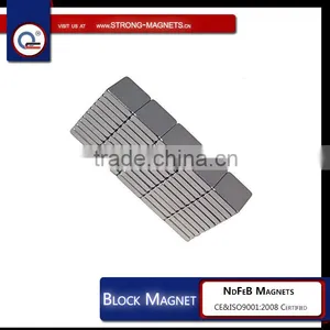 High Quality NdFeB/Neodymium/rare Earth Permanent Magnet Long Block ,NdFeB Block Permanent Magnet thumbnail-1