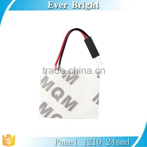 White 1210 24SMD LED Panel Roof Light Lamp + T10 Festoon Adapter,3022 3021 3175 6428 6430 3423 3425 6411 6418 6423 6461 thumbnail-4