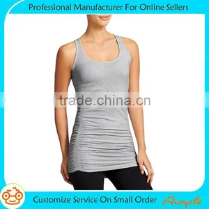Custom Seamleass Comfortable Pure Fitnss Tank Tops Women thumbnail-1