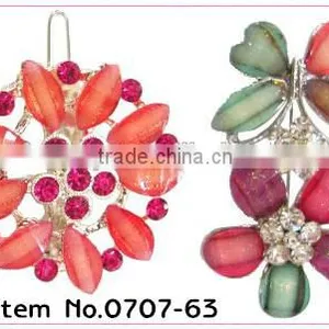 Weddings Hair Pin With Flower thumbnail-1