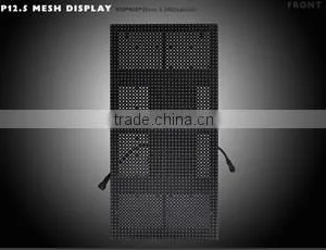 Factory Price Led Screen Price IP65 P10 Outdoor Led Large Display Led Mesh Screen thumbnail-6