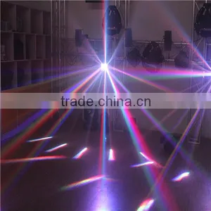 Cheapest Professional Full Color Magic Effect DJ Lighting Double Layer RGBW LED Butterfly thumbnail-1