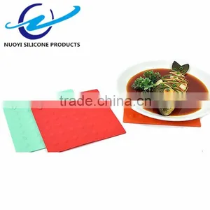 Square Silicone Coaster Dinner Table Placemat Drink Coasters Silicone Mat Cup Coaster thumbnail-5