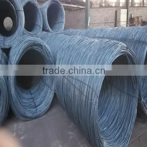 Sae1008 Wire Rod 5.5mm Low Carbon Wire Rod Steel Coil Hot Rolled Steel Wire Rod in Coils thumbnail-1