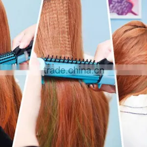 Fast Hair Straightener Brush Heating on Backside Totally New Feature thumbnail-6
