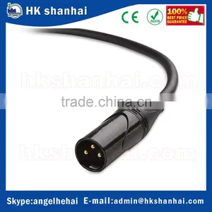 Wholesale Male to Female M/F 10ft 3 Pin XLR Connector Cable Gold-plated High Grade Low Noise Microphone Cable thumbnail-2
