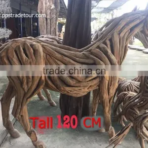 Tree Root Wood Horse thumbnail-1