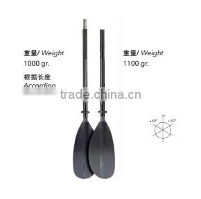 Extra Strong Plastic Blade Carbon Fiber Kayak Paddle thumbnail-2