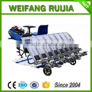 One Wheel Diesel Oil Riding Type 8 Rows 238mm Rice Transplanter With Good Rice Transplanter Price thumbnail-3