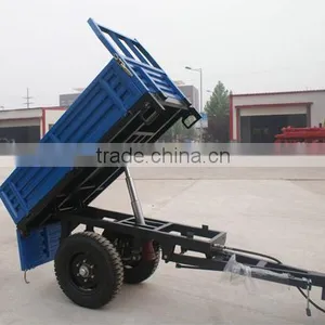 7CX-1T Mini Tractor Axle Farm Trailer in Dubai thumbnail-1