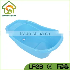 PP Plastic Standing Deep Baby Bath Tubs With Valve thumbnail-1