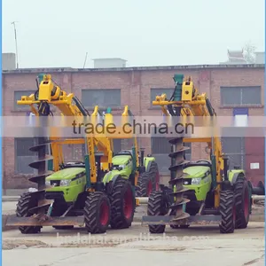New Designed Tractor Post Hole Digger/pole Erection Machine thumbnail-6