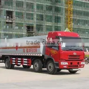 JAW 4 Axle Milk Transport Trailer Truck 8x4 Diesel Tanker Trailer for Sale thumbnail-1