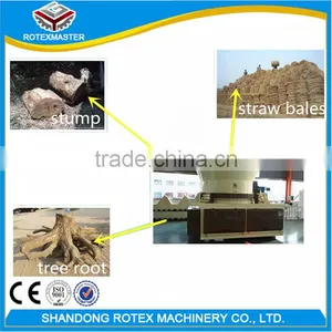 Large Wood Chunk Splitter / Tree Stump Crusher thumbnail-2