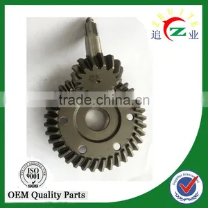 Factory High Qualiy Auto Rickshaw Parts Crown Wheel Pinion and Drive Pinion Gear thumbnail-2