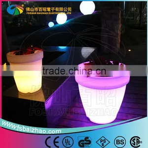 Waterproof Glow Garden LED Flower Pots thumbnail-2