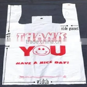 T-shirt Plastic Bags Packing Bag thumbnail-1