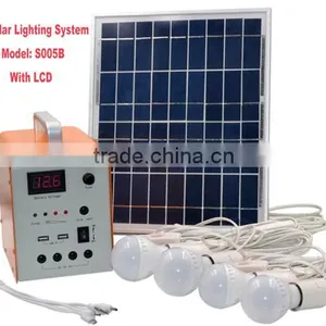 Top Selling Small Solar Power System Home Lighting for Home 10W / 20W / 100W thumbnail-6