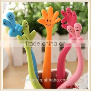 Smile Face Advertsing Plastic Ball Pen, Ball Point Pen Promotional Smile Face Ball Point Pen thumbnail-1