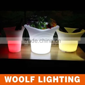 Widely Use Led Balcony Christmas Flower Pots thumbnail-1