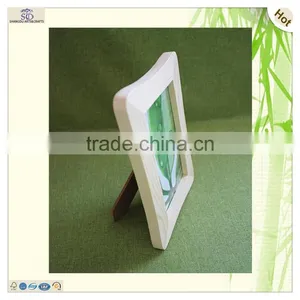 Gift Fresh Style Camber Shape Pine Wooden Photo Frame thumbnail-2