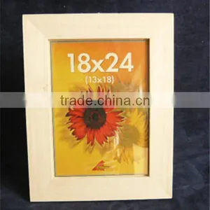Lovely Cheap Custom New Designed Pine Wooden Plain Craft Photo Frames thumbnail-4