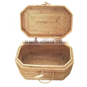 Vietnam Rattan Weaving Tote Bags Cross Bags Reuseable Bags thumbnail-4