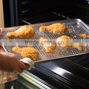 Top Rated Bellemain Cooling Rack - Baking Rack , Chef Quality 12 Inch x 17 Inch - Tight-Grid Design ,Oven Safe, Fits Half Sheet thumbnail-3