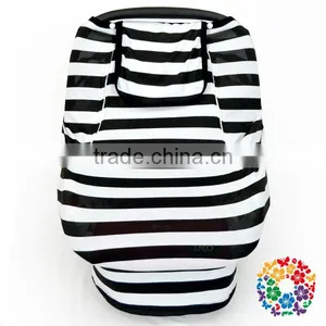 Cheap Wide White Black Stretch Stripe Newborn Baby Stroller Carriers thumbnail-1