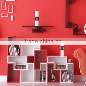 High-end Acylic Wall Cube Shelves Folding Bus Kids Storage Box for Accessory thumbnail-1