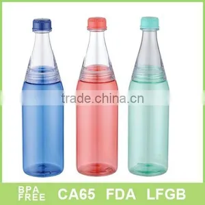 New Design Big Capacity Plastic Mineral Water Bottle Removable thumbnail-1