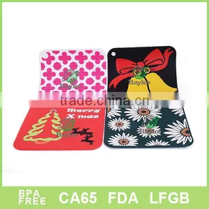 2017 Promotional Custom Rubber Silicon Coaster thumbnail-1
