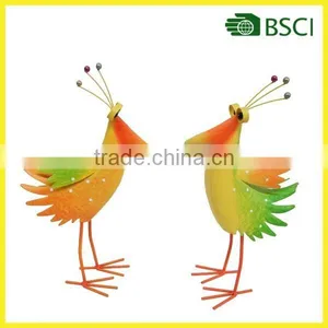 YS15421 Standing Hobby Craft Birds Metal Art Wedding Gift thumbnail-1