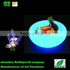 Rechargeable Hot Plate Led for Event Plastic Plated Fruit Bowl thumbnail-5