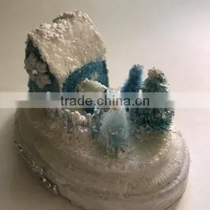 Christmas Village Train Snow Snowy Small thumbnail-4