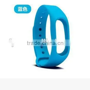Colorful Replacement Wrist Strap for Xiaomi Mi Band Miband2 Bracelet,silicone Bangle,silicone Band thumbnail-1